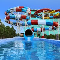 High Speed Vertical Water Slides